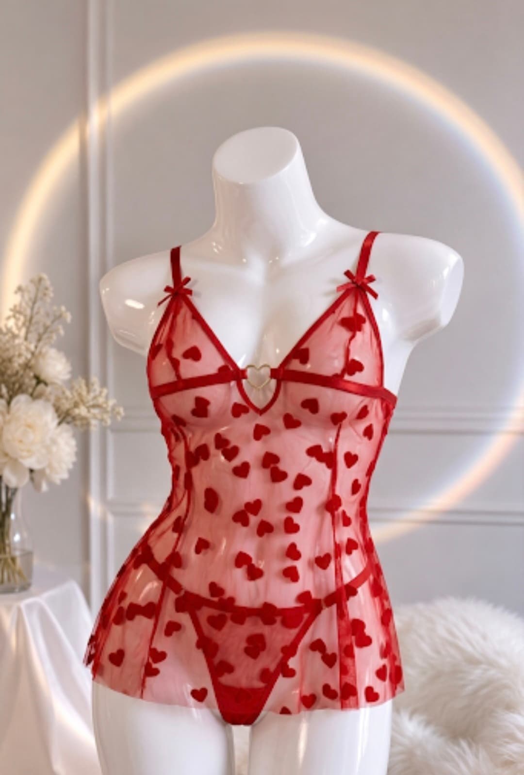 BABYDOLL DE CORAZONES 💕